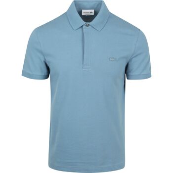 Lacoste T-shirt  Poloshirt Paris Piqué Blauw