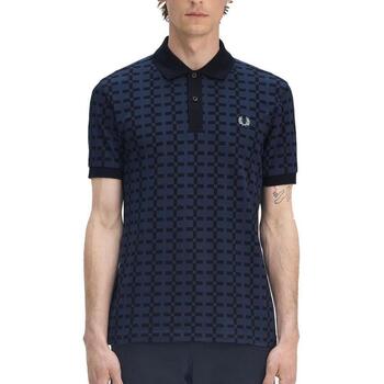 Fred Perry T-shirt  JACQUARD PRINT POLO SHIRT