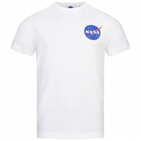NASA Circle Logo Heren T-shirt TMMTS006WHT