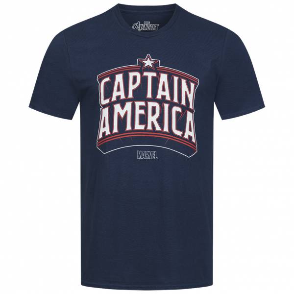 Lizenz Kapitein America Archieve Heren T-shirt FCMTS060NVY