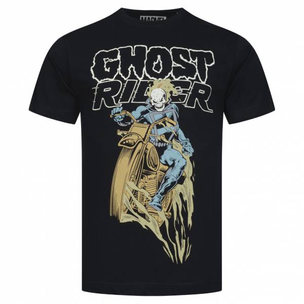 Lizenz Ghost Rider MARVEL Heren T-shirt FBMTS790BLK