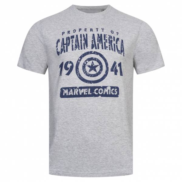 Lizenz Captain America MARVEL Property Heren T-shirt FBMTS657HGY