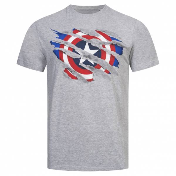 Lizenz Captain America MARVEL Verscheurd Heren T-shirt FBMTS200SPO