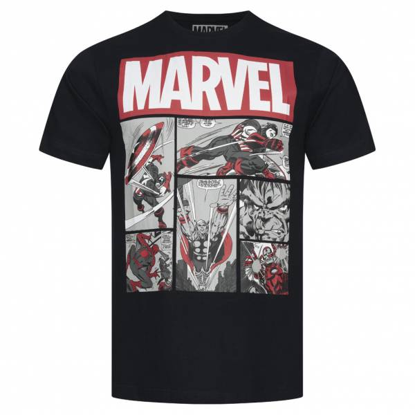 Lizenz MARVEL Heroes Comics Heren T-shirt FBMTS301BLK