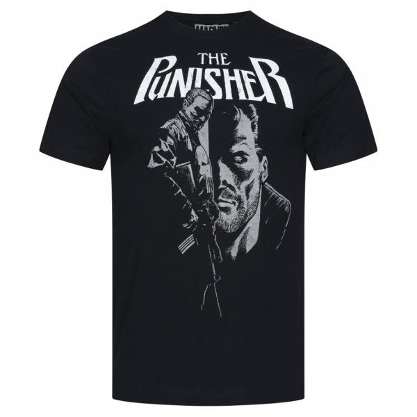 Lizenz MARVEL The Punisher One Man Army Heren T-shirt FBMTS789BLK