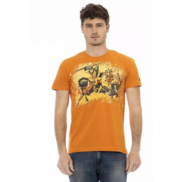 TRUSSARDI Action Heren History T-shirt Oranje 2AT09004