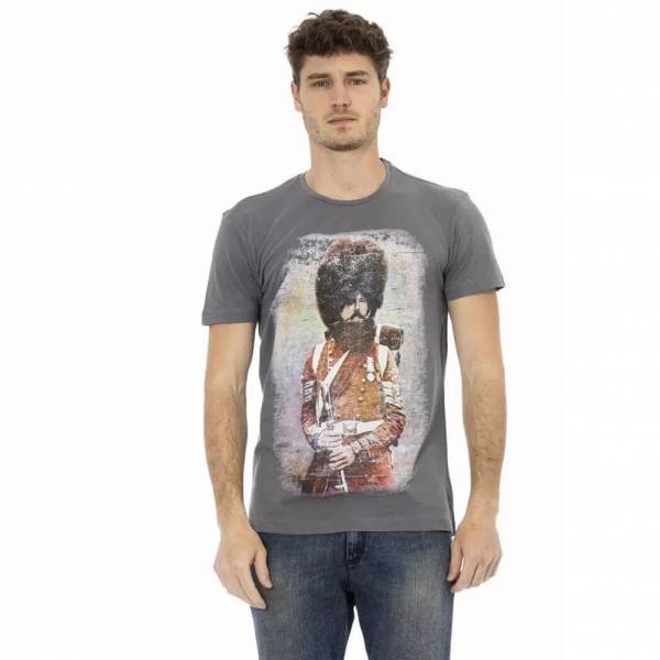 TRUSSARDI Action Heren Real Man T-shirt Grijs 2AT04004