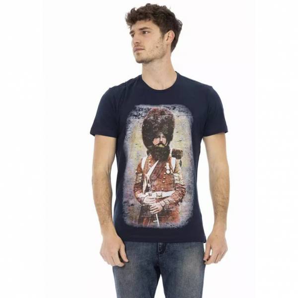 TRUSSARDI Action Heren Real Man T-shirt Navy 2AT04003