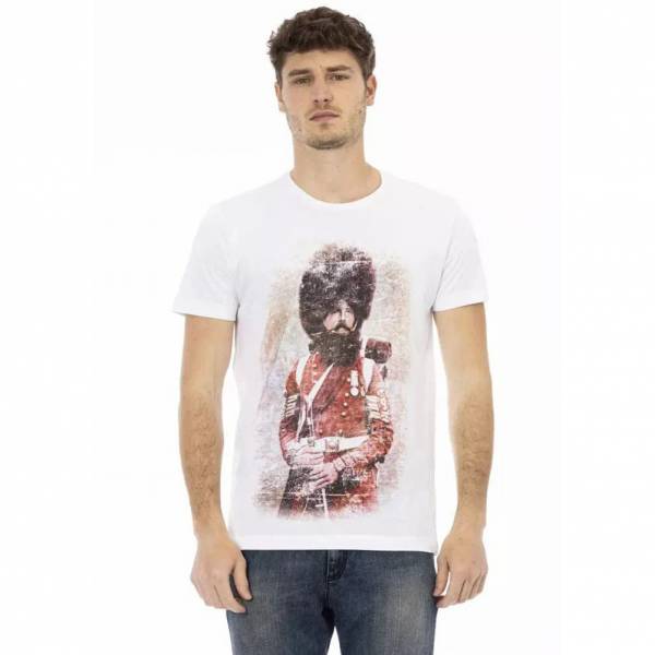TRUSSARDI Action Heren Real Man T-shirt Wit 2AT04001