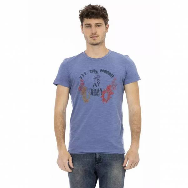 TRUSSARDI Action Heren T-shirt Avio 2AT17D044