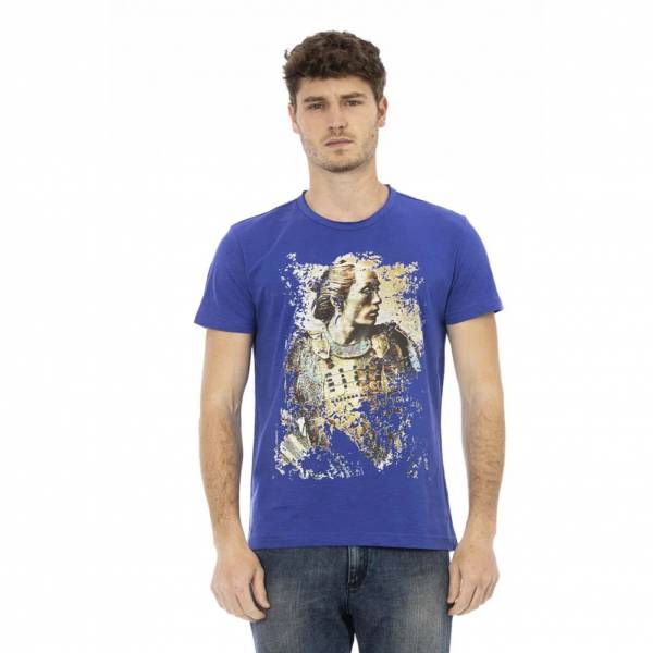 TRUSSARDI Action Heren T-shirt Blauw 2AT08006