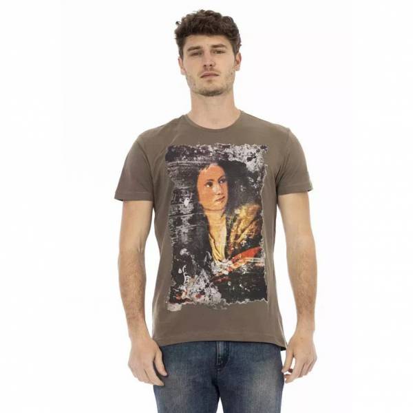 TRUSSARDI Action Heren T-shirt Bruin 2AT21002