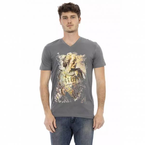 TRUSSARDI Action Heren T-shirt Grijs 2AT08002