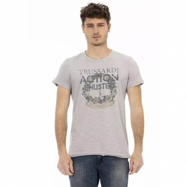 TRUSSARDI Action Heren T-shirt Grijs 2AT17013