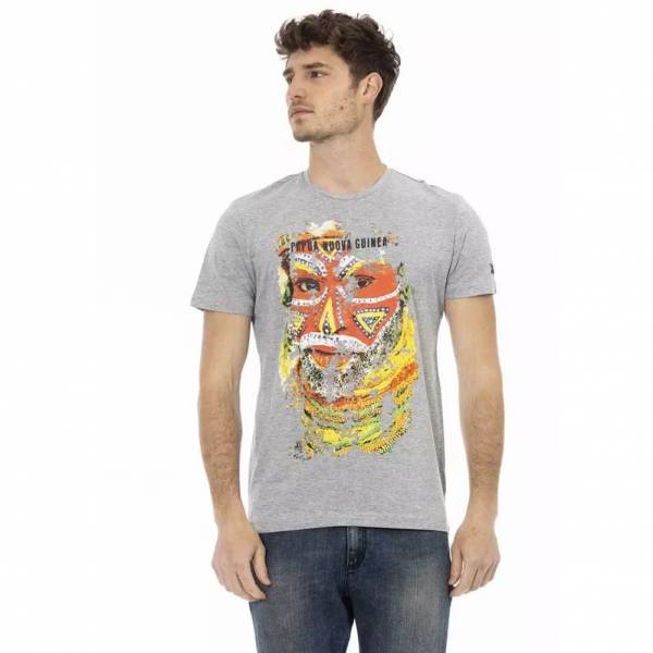 TRUSSARDI Action Heren T-shirt Grijs 2AT17NG012