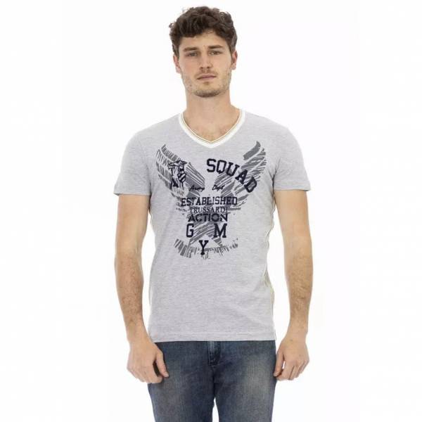 TRUSSARDI Action Heren T-shirt Grijs 2AT21A013