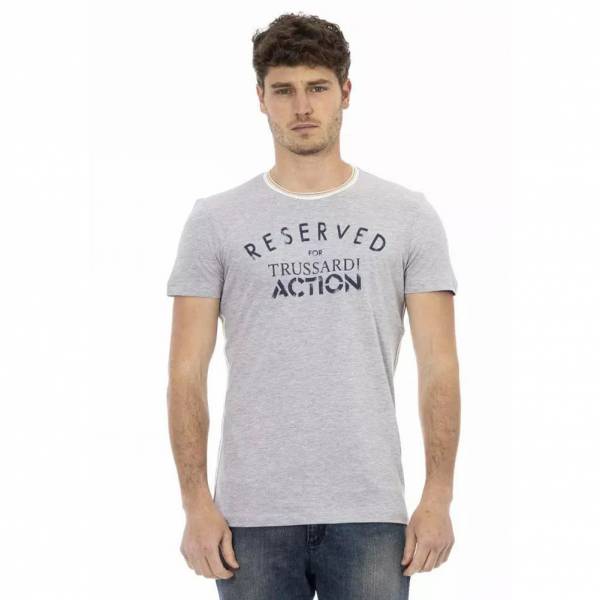 TRUSSARDI Action Heren T-shirt Grijs 2AT22A013