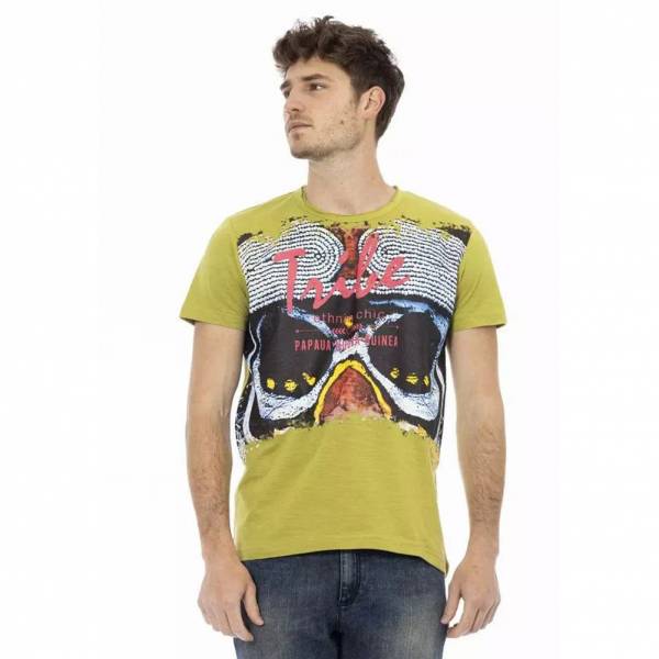 TRUSSARDI Action Heren T-shirt Groen 2AT18004