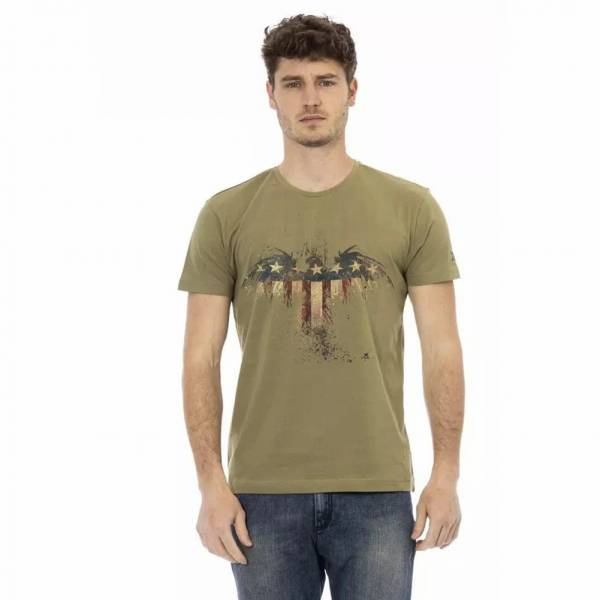 TRUSSARDI Action Heren T-shirt Groen 2AT24004