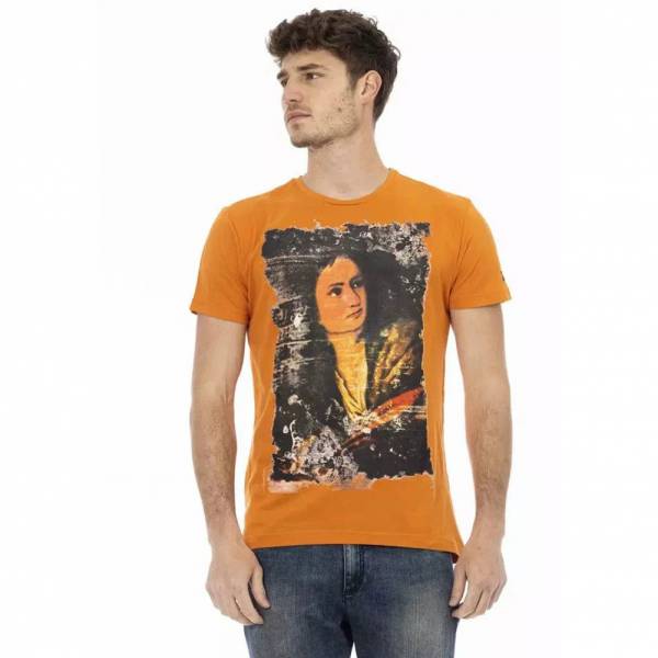 TRUSSARDI Action Heren T-shirt Oranje 2AT21003