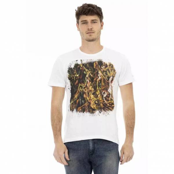 TRUSSARDI Action Heren T-shirt Wit 2AT14002
