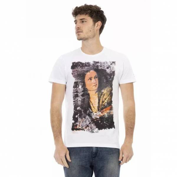 TRUSSARDI Action Heren T-shirt Wit 2AT21001