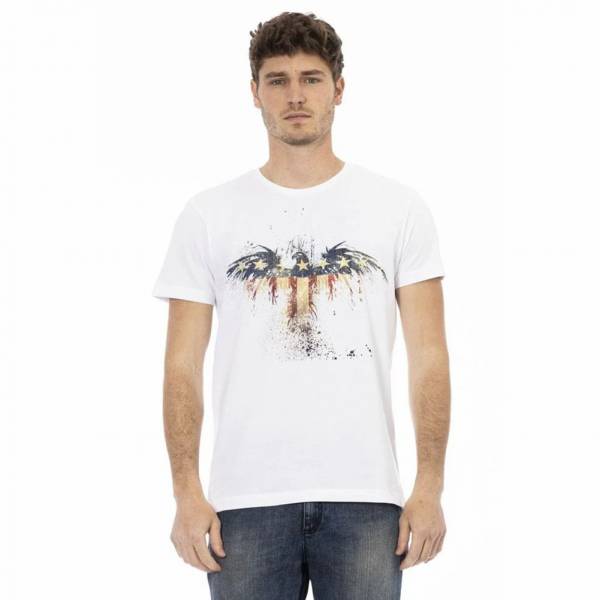 TRUSSARDI Action Heren T-shirt Wit 2AT24001