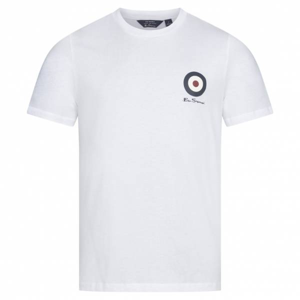 Ben Sherman Chest Target Heren T-shirt 0076261N-WIT