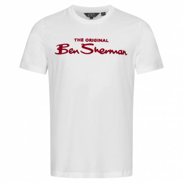 Ben Sherman Flocked Logo Heren T-shirt 0076268-010