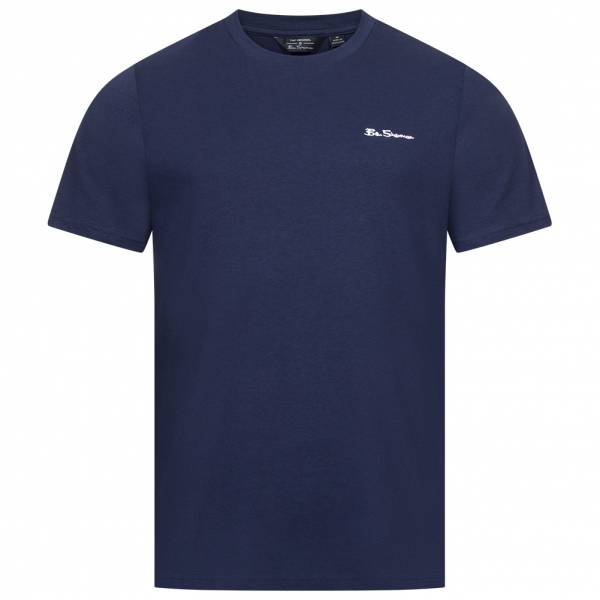 Ben Sherman Small Logo Heren T-shirt 0076266-TWILIGHTDENIM