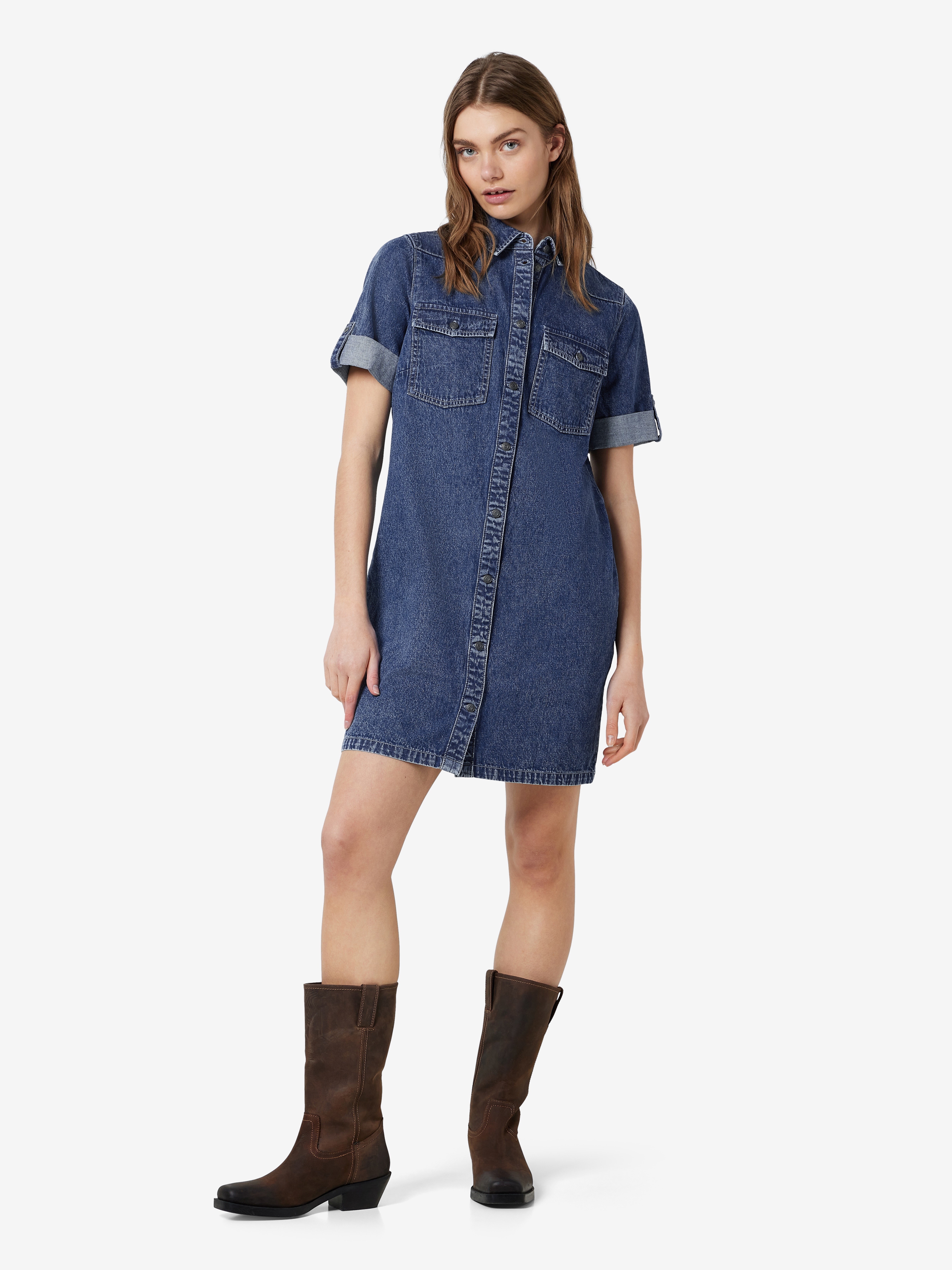 Noisy may Nmnew signe s/s denim dress vi002mb