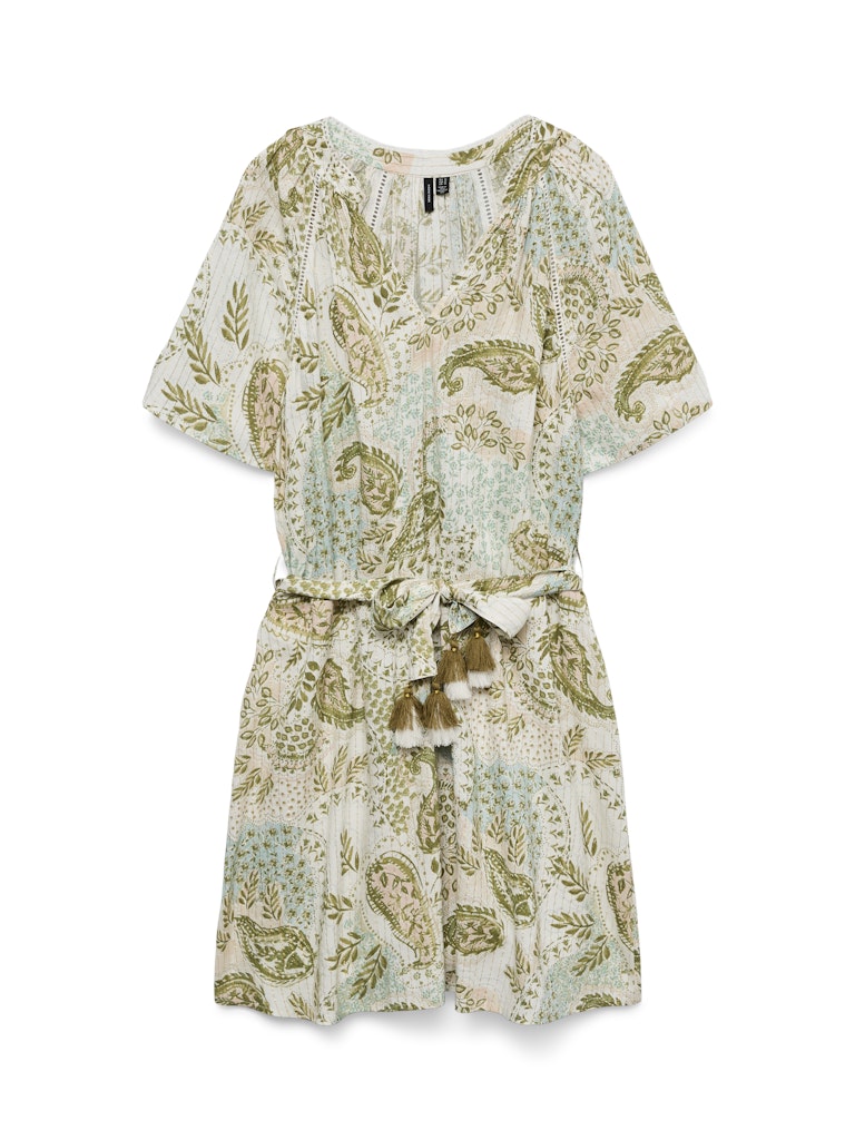 Vero Moda Vmnina ss abk lurex dress dessin