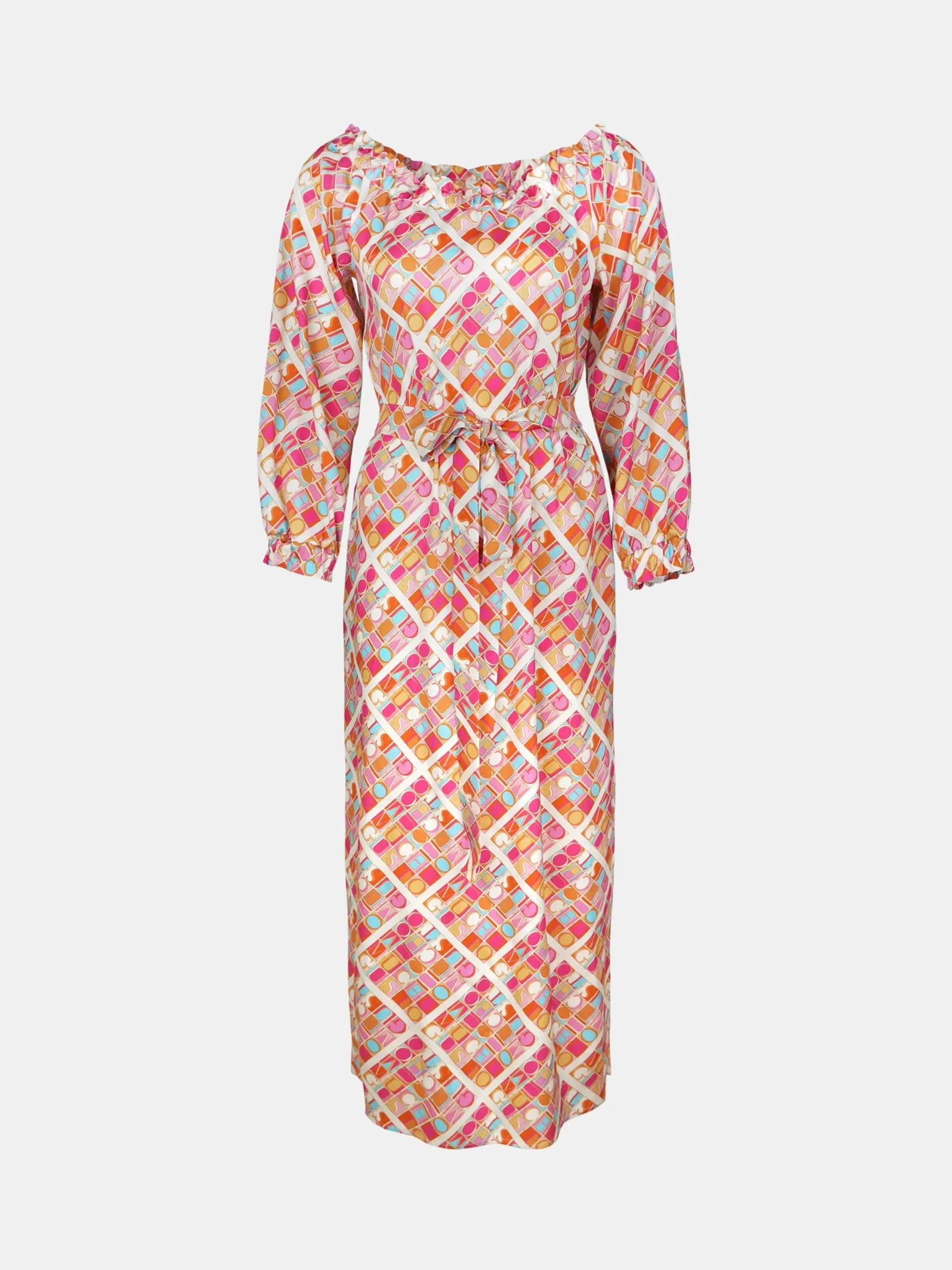 Mucho Gusto  jurk cinque terre 2 multipatchwork elegantie
