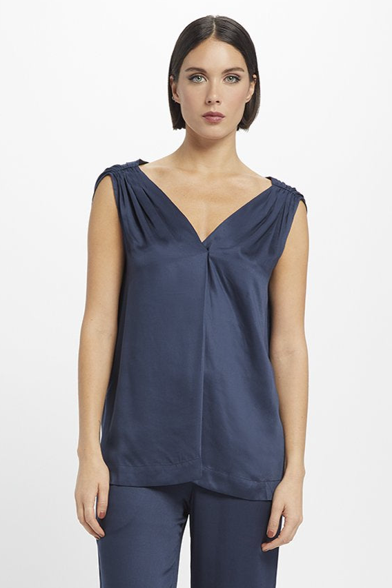 Neu Nomads Damen vegan Top Gina Mitternacht