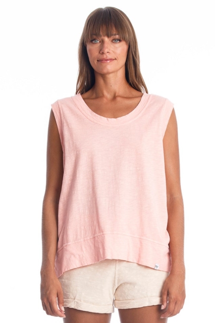 RAVENS VIEW IBIZA Damen vegan Top Ivy Ns Pink Panther