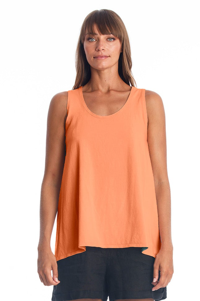 RAVENS VIEW IBIZA Damen vegan Top Easy Apricot