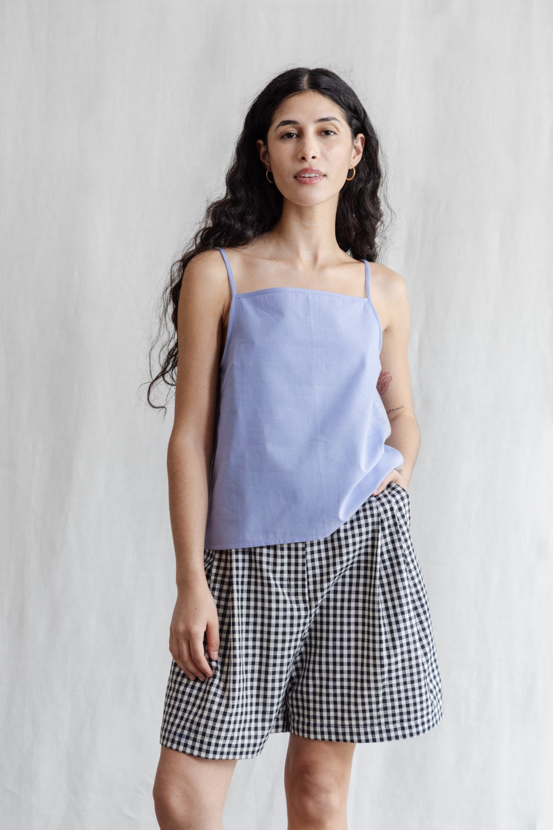Jyoti Fair Works Damen vegan Tanktop Leela Lila Hellviolett