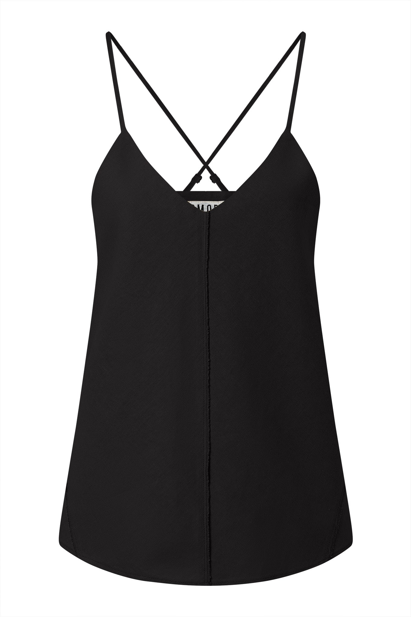 KOMODO Damen vegan Camisole Fleur Blend Schwarz
