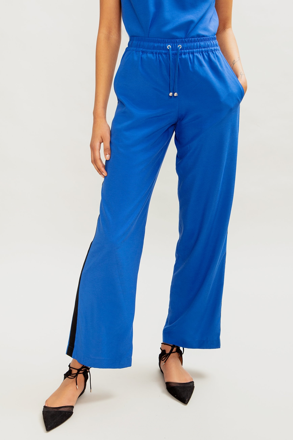 MAHLA Damen vegan Hose Electric Blue