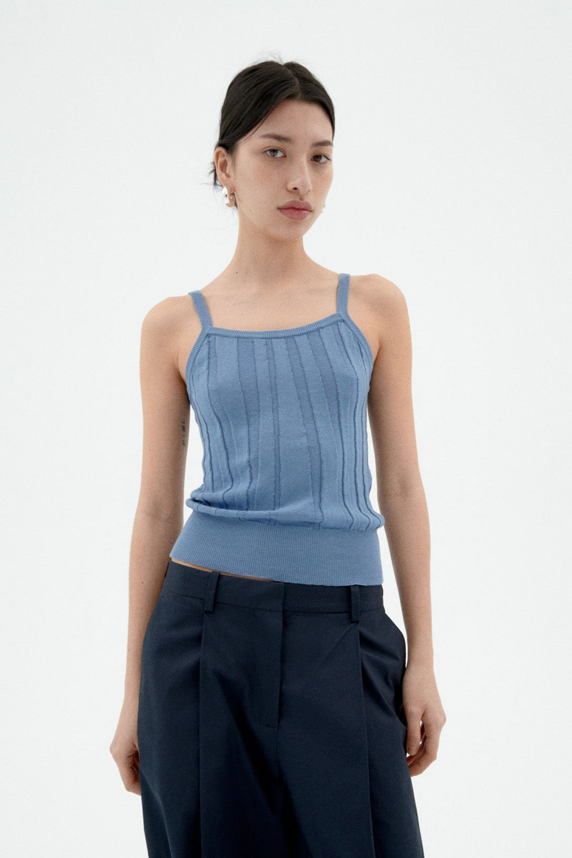 Thinking mu Damen vegan Oberteil Nadine Blue