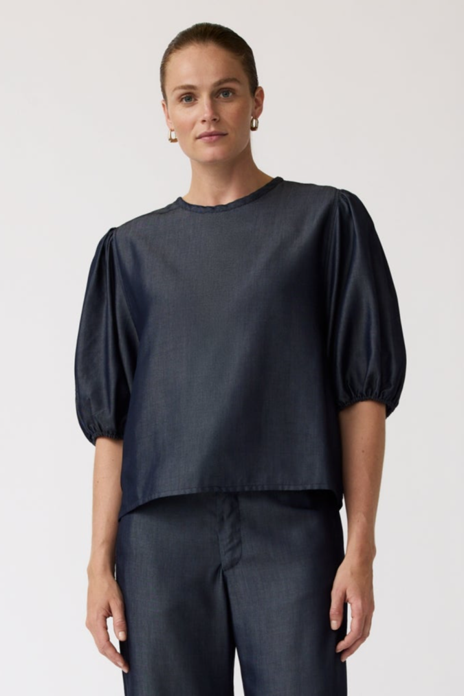 Alchemist Damen vegan Top Violett Dunkel Indigo