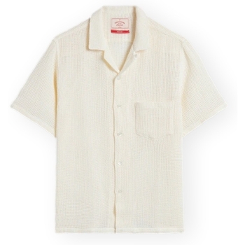 Portuguese Flannel Overhemd Lange Mouw  Salva Shirt - White