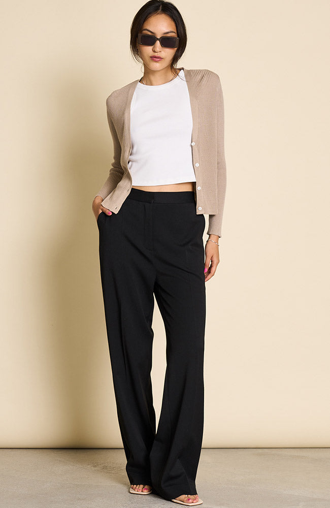 JAN N JUNE JAN 'N JUNE Damen vegan Hose Coralia Schwarz
