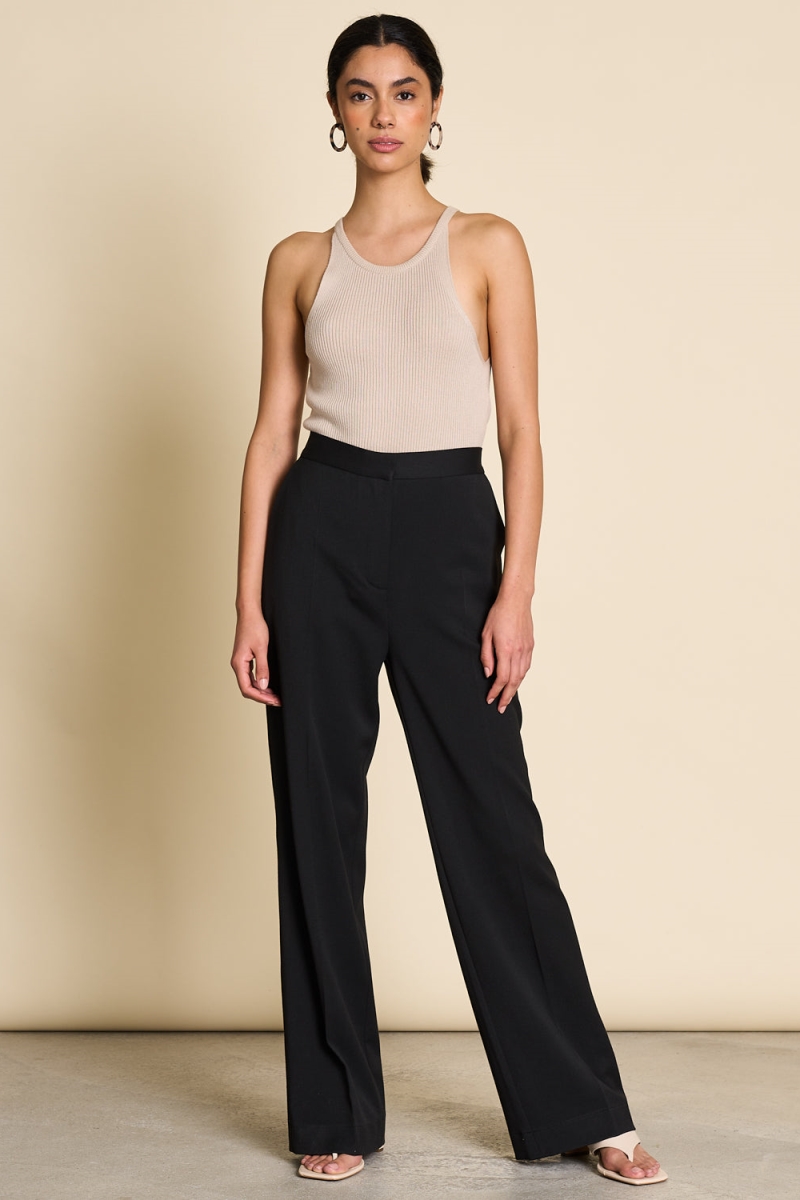 JAN N JUNE JAN 'N JUNE Damen vegan Hose Coralia Schwarz