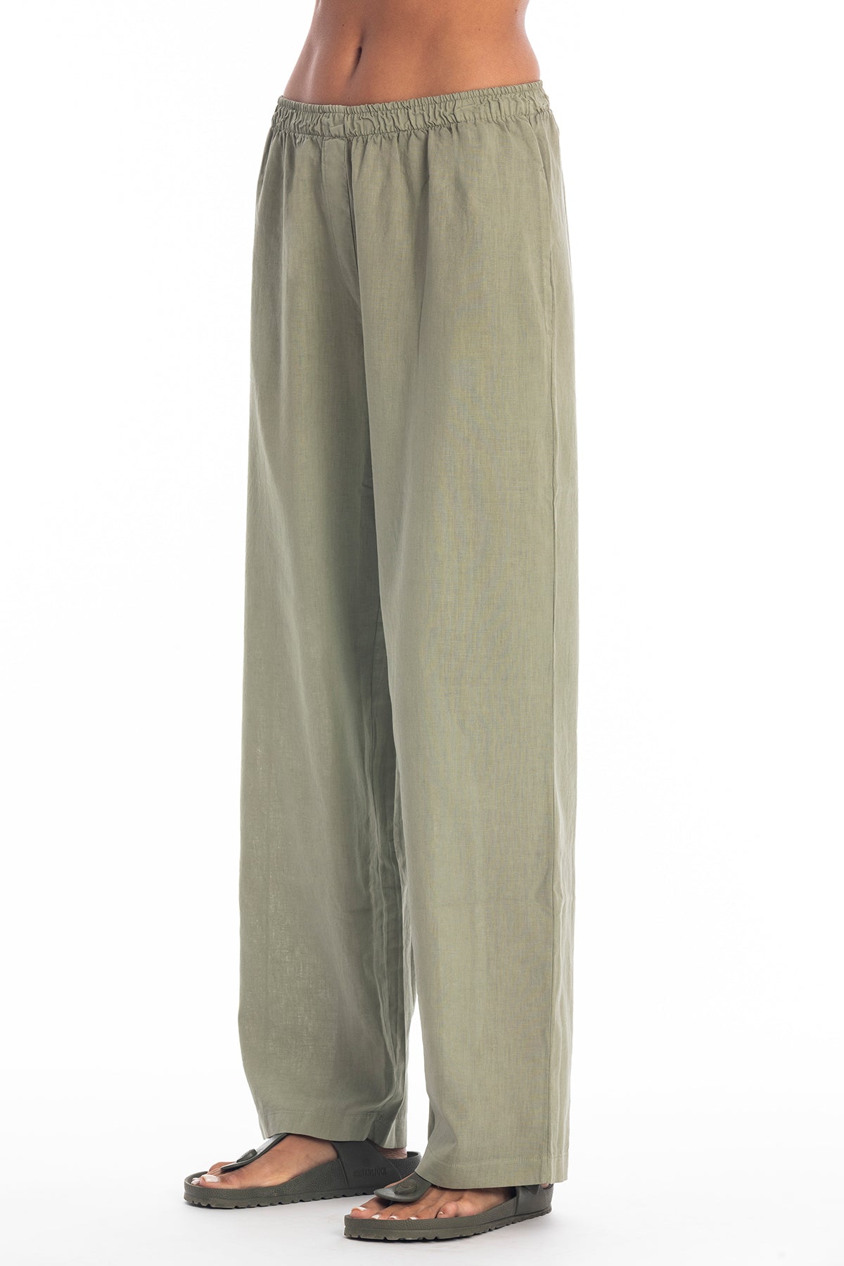 RAVENS VIEW IBIZA Damen vegan Hose Ocata Khaki
