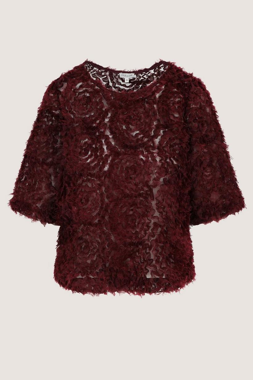 Améline Blouse In 3D-tule