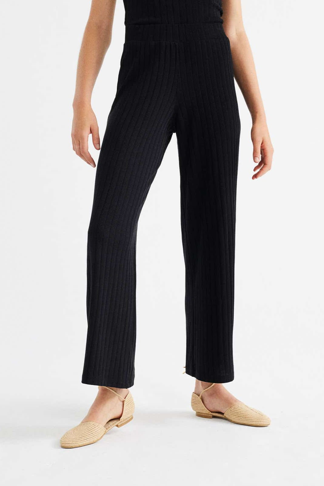 Thinking mu Damen vegan Hose Dalia Schwarz