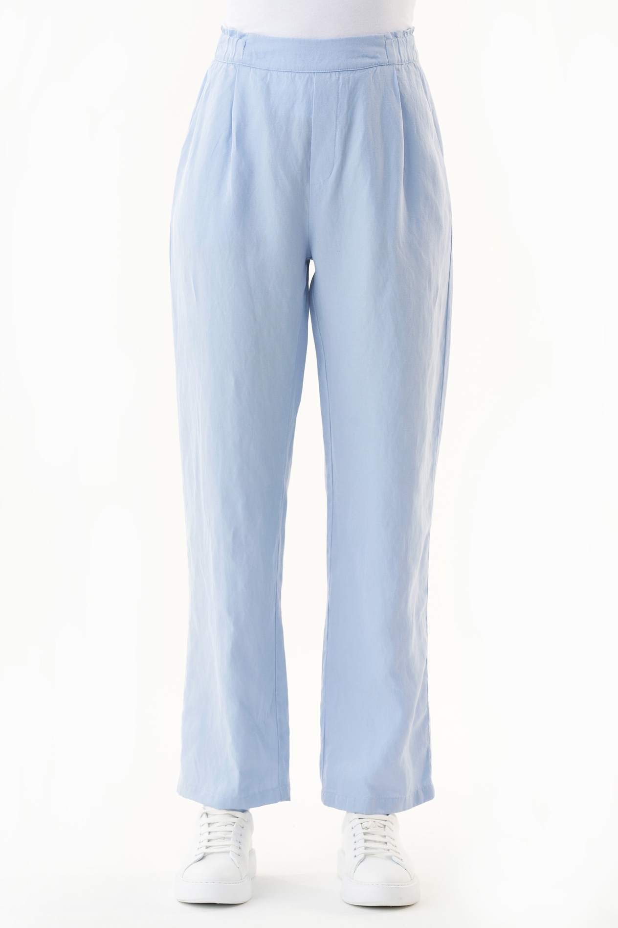 ORGANICATION Damen vegan Hose Indigoblau