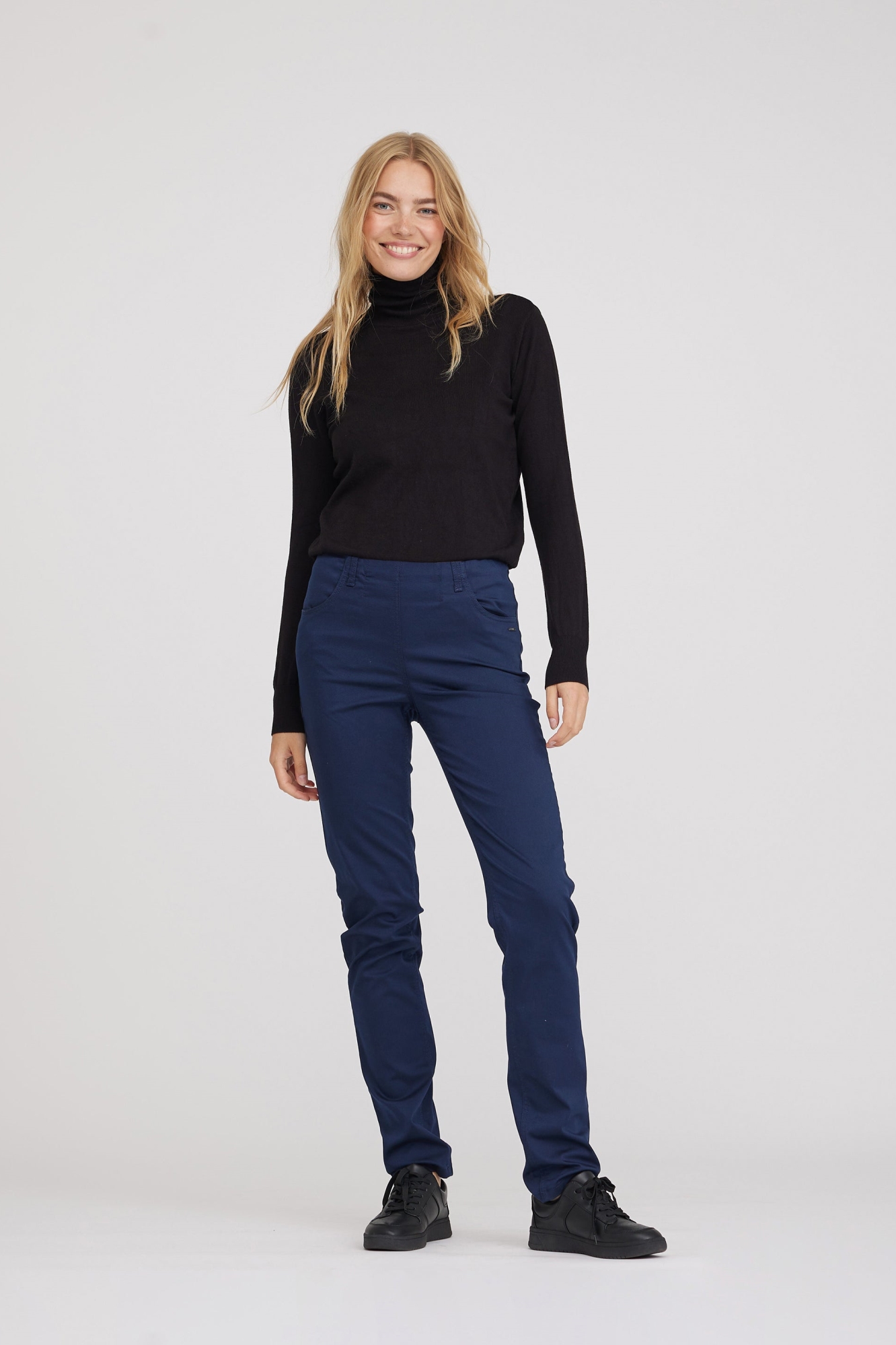 LAURIE Damen vegan Kelly Regular Ll - Marineblau