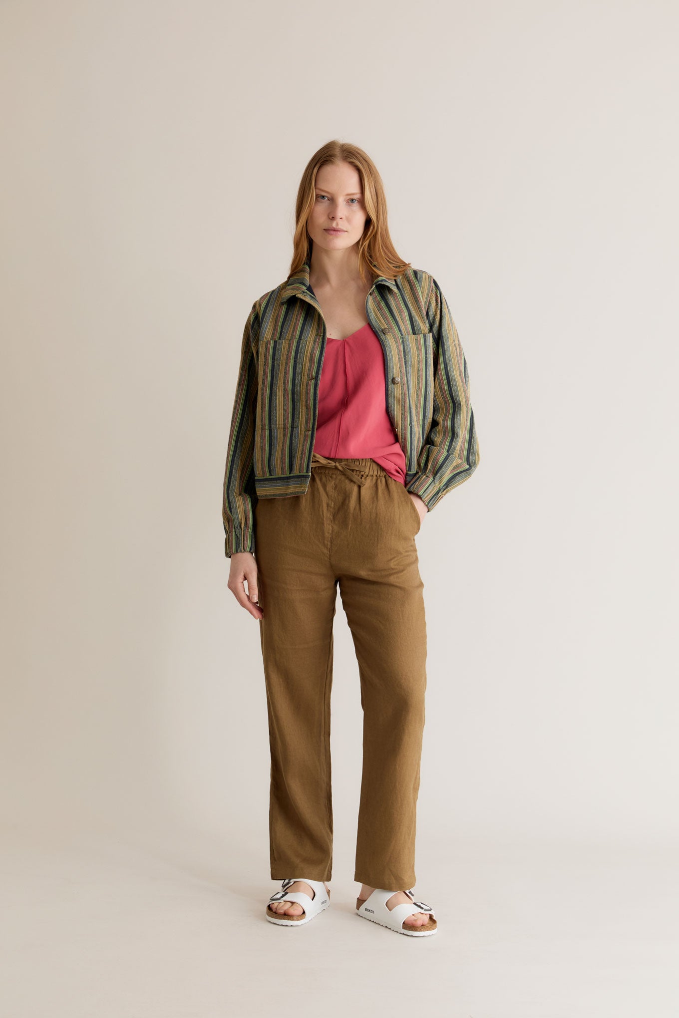 KOMODO Damen vegan Hose Rama Khaki